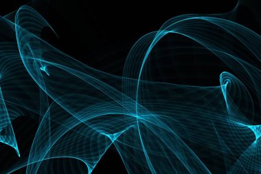 Soyut Fraktal arka plan 3d render