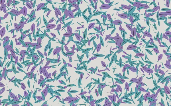 Naadloos Patroon Met Abstracte Bloemen — Stockfoto