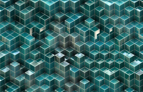 Abstract Background Hexagons Illustration — Fotografia de Stock