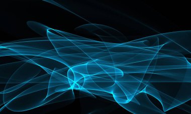 Soyut fraktal arkaplan. 3d resimleme.