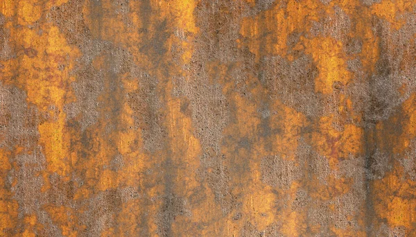Roestige Metalen Textuur Met Krassen Scheuren — Stockfoto
