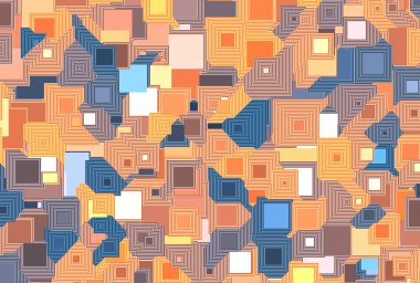 renkli evlerin arka plan