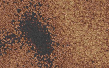 Eski paslı metal dokusunun soyut arkaplanı