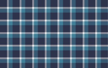 Ekose ve vektör illüstrasyonlu kusursuz desen