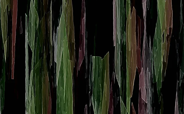 Abstrakter Psychedelischer Hintergrund Farbenfrohe Illustration — Stockfoto