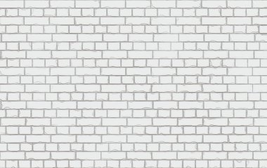 Beyaz tuğla duvar dokusu arkaplanı
