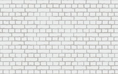 Beyaz tuğla duvar dokusu arkaplanı
