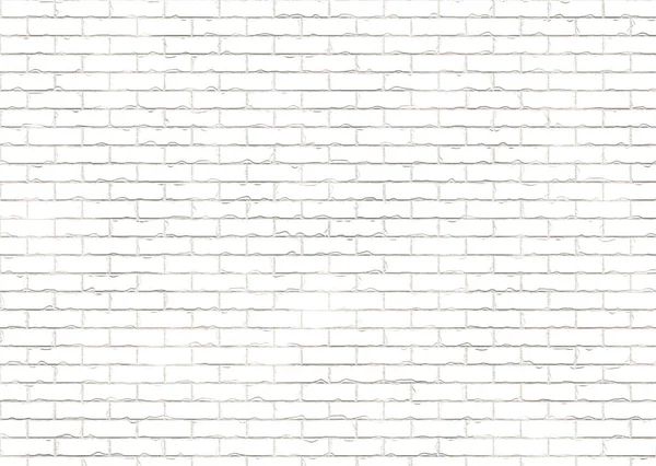 Biały Cegła Mur — Zdjęcie stockowe