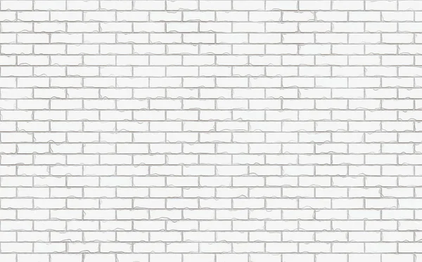 白色砖墙纹理背景 — 图库照片