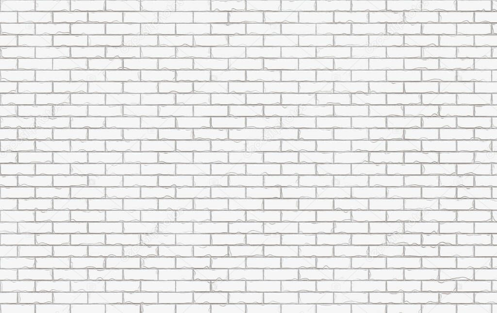 white brick stone wall