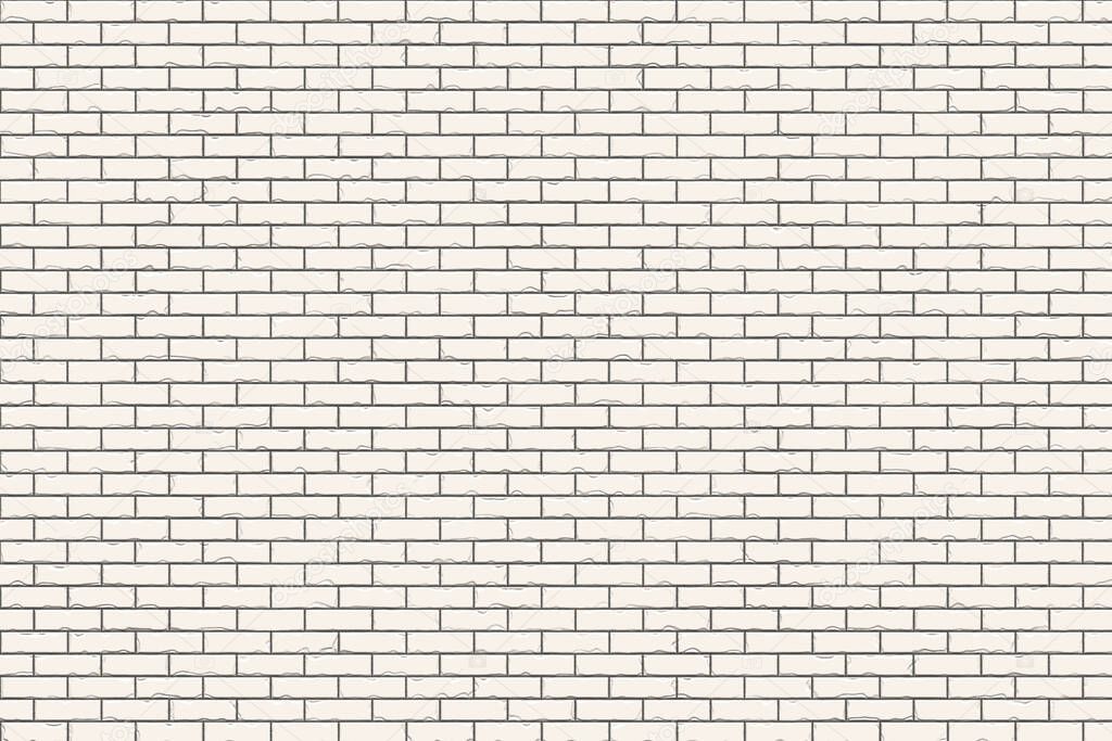 white brick stone wall