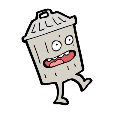 çizgi film çöp karakter