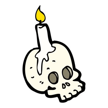 çizgi film karakteri kafatası