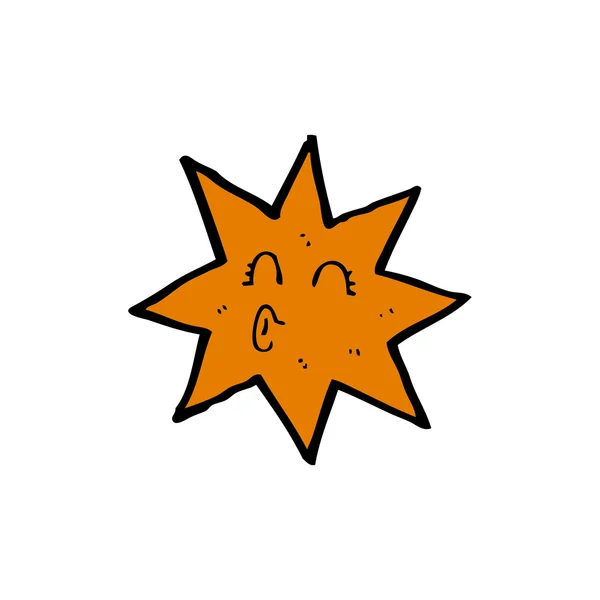 Карикатурная звезда — стоковый вектор