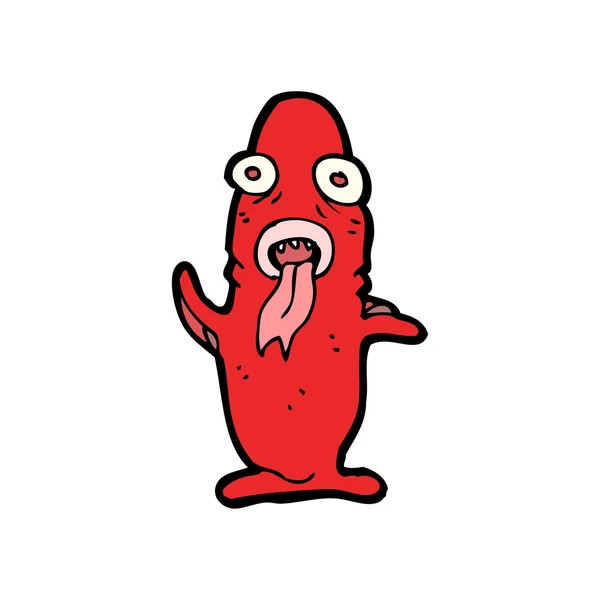 Desenhos animados de peixe engraçado —  Vetores de Stock
