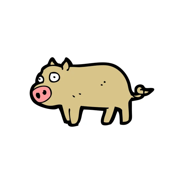 Kreskówka świnka — Wektor stockowy