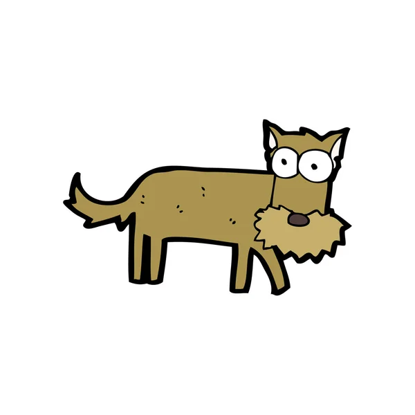 Dessin Animé Chien Marron Image Vectorielle