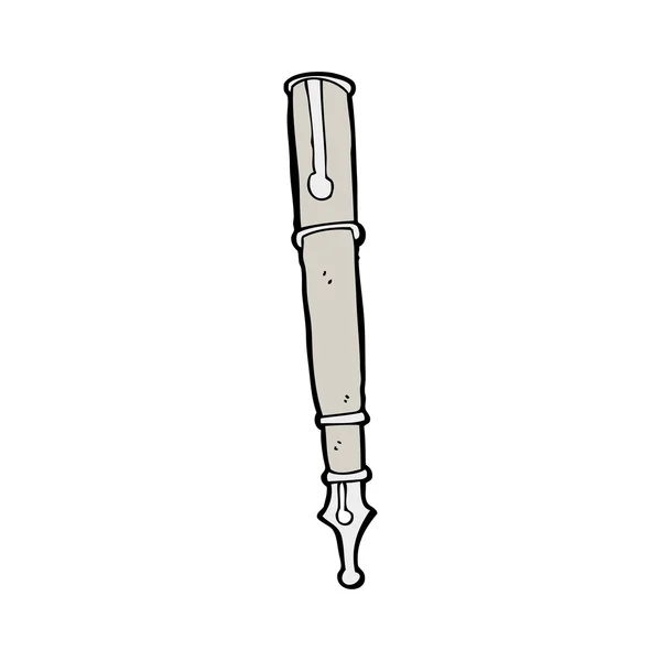 Desenhos animados caneta tinta tradicional — Vetor de Stock