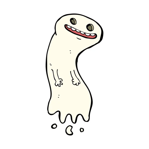 Fantasma de dibujos animados — Vector de stock