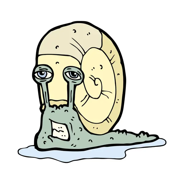 만화 달팽이 — 스톡 벡터