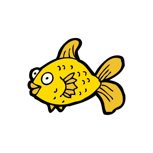 Pescado dorado — Archivo Imágenes Vectoriales