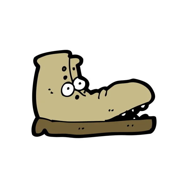 Staré boty kreslený — Stockový vektor
