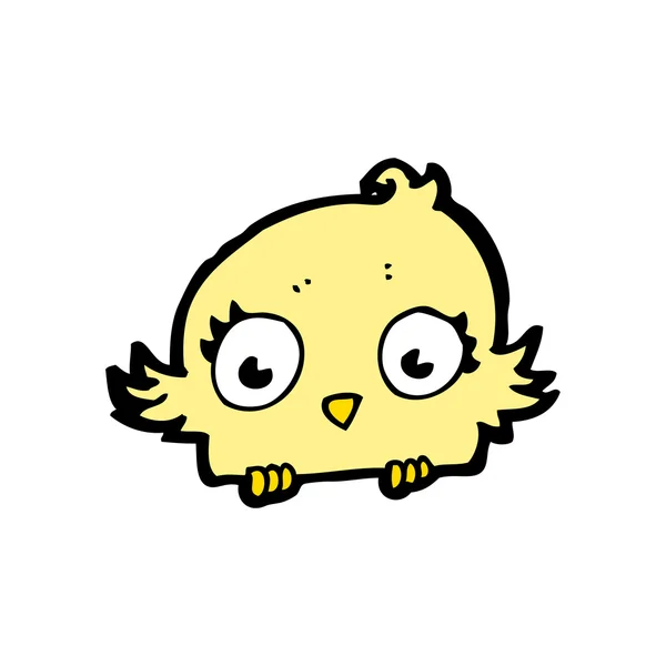 Srandovní pták karikatura (rastrová verze) — Stockový vektor