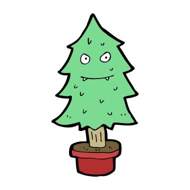 çizgi film Noel ağacı