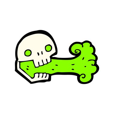 karikatür graffiti style Kurukafa