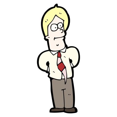içerik işadamı karikatür