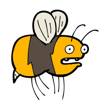 komik karikatür arı