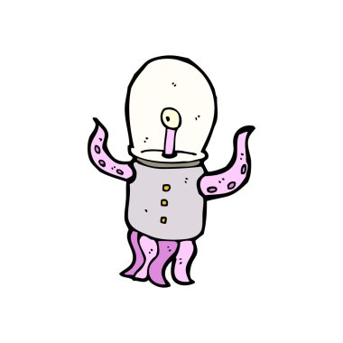 çizgi film garip uzaylı