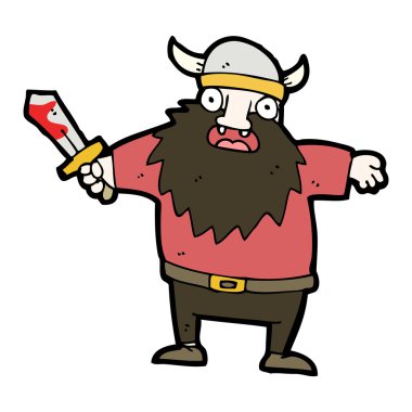 Viking savaşçısı çizgi film