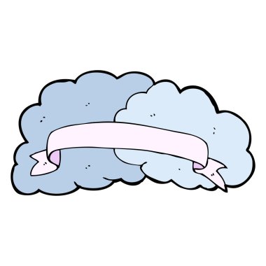 karikatür bulut başlık kaydırma