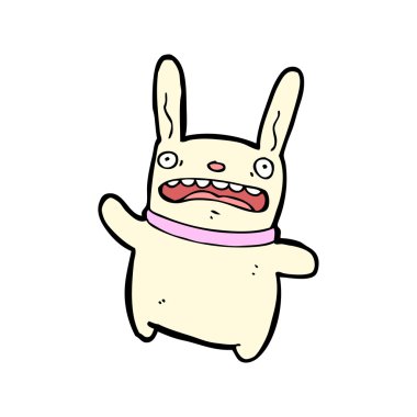 beyaz tavşan karikatür vurguladı