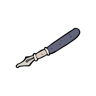 karikatür dolma kalem