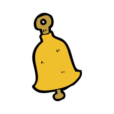 hırpalanmış eski bell çizgi film