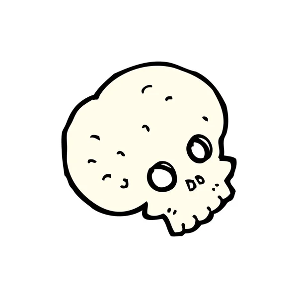 Cartoon skull — Stock Vector