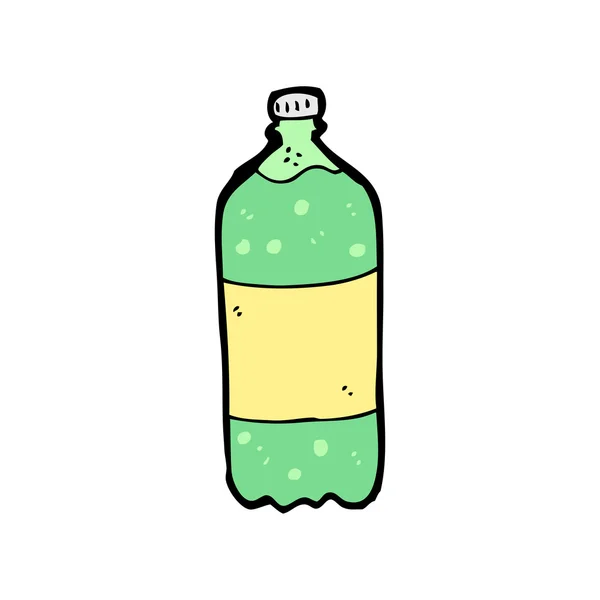 Cartoon-Flasche Limo — Stockvektor