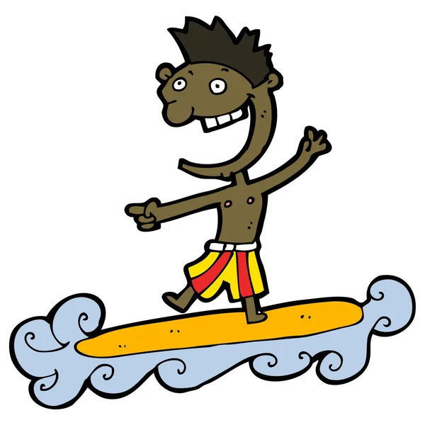 karikatür surfer dude