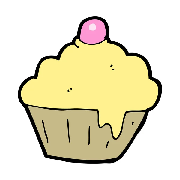Crème glacée sundae dessin animé — Image vectorielle