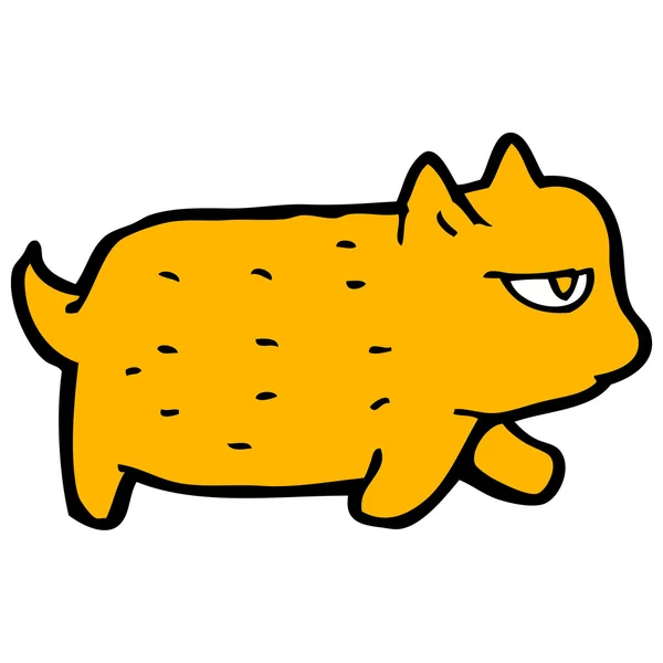 Zabawny kot z kreskówki — Wektor stockowy