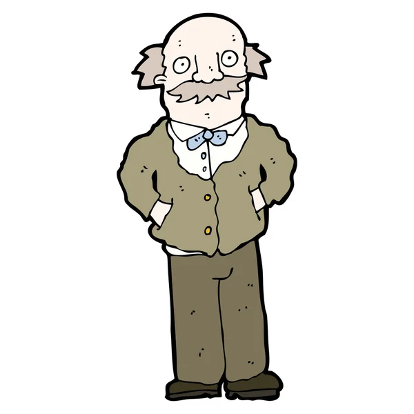 Caricature grand-père — Image vectorielle