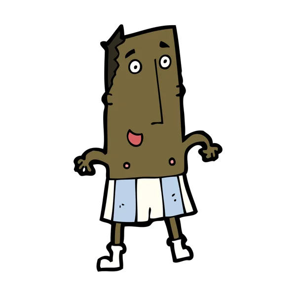 Retro doodle funny silly Stockvectors, rechtenvrije Retro doodle funny