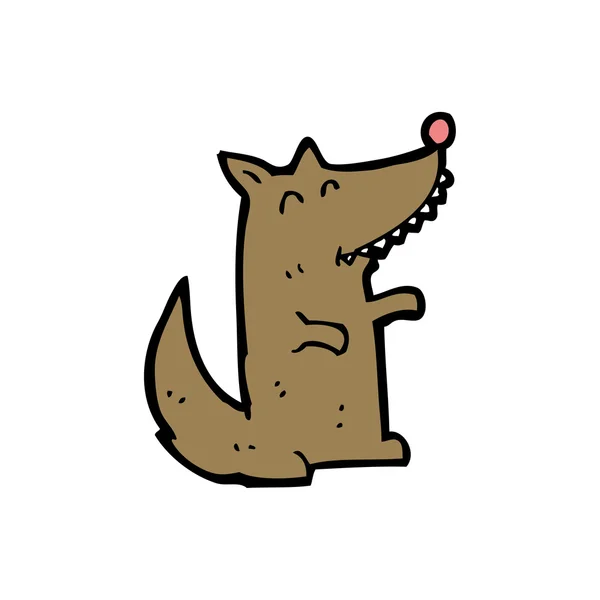 Маленький собачий мультик — стоковый вектор