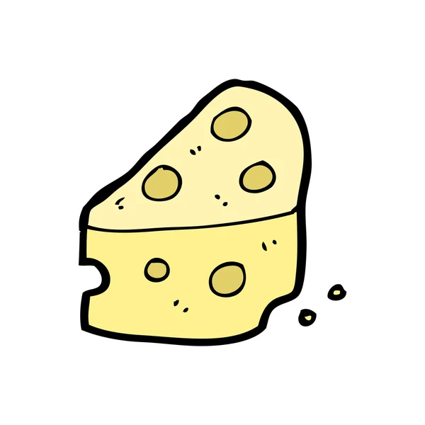 Queso de dibujos animados — Archivo Imágenes Vectoriales