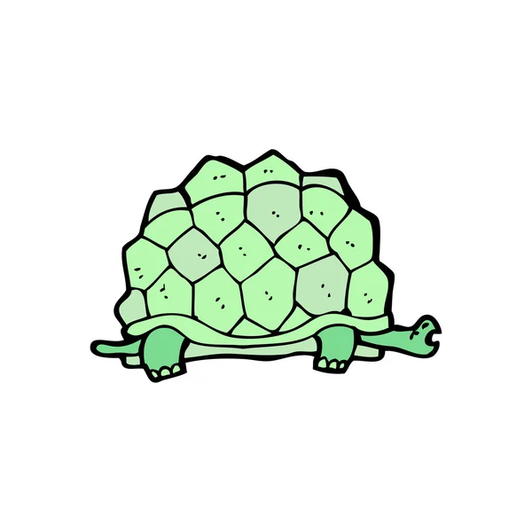 Dibujos animados tortuga gigante — Vector de stock