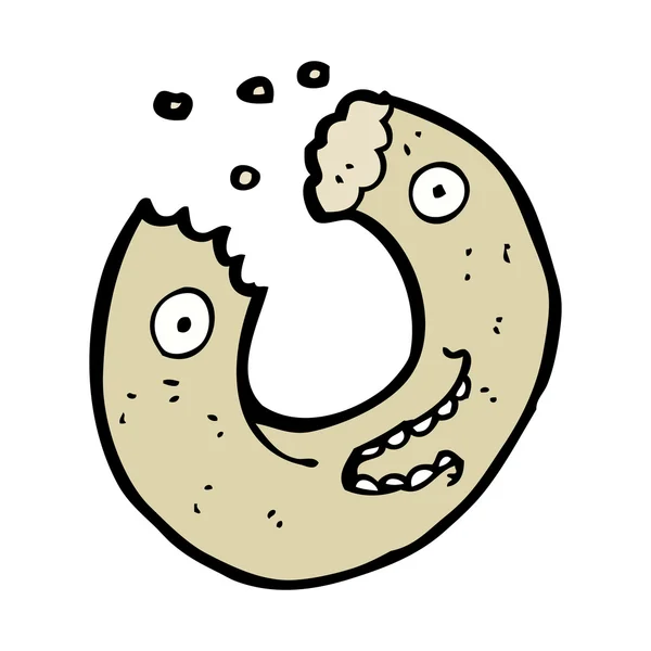 Cartoon-Donut — Stockvektor