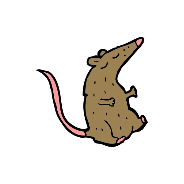 Cartoon Rat — Stockvector