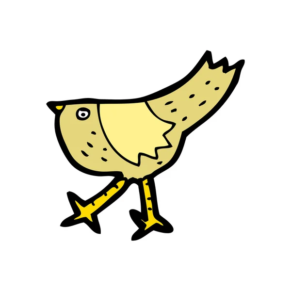 Pájaro de dibujos animados — Vector de stock